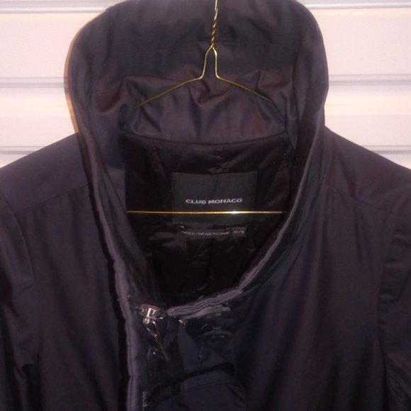 CLUB MONACO Stylish Navy Coat - Picture 3 of 4